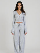 SOFT SET -סט לוקס רך Gray
